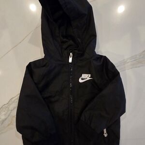 Nike Black Hooded Jacket